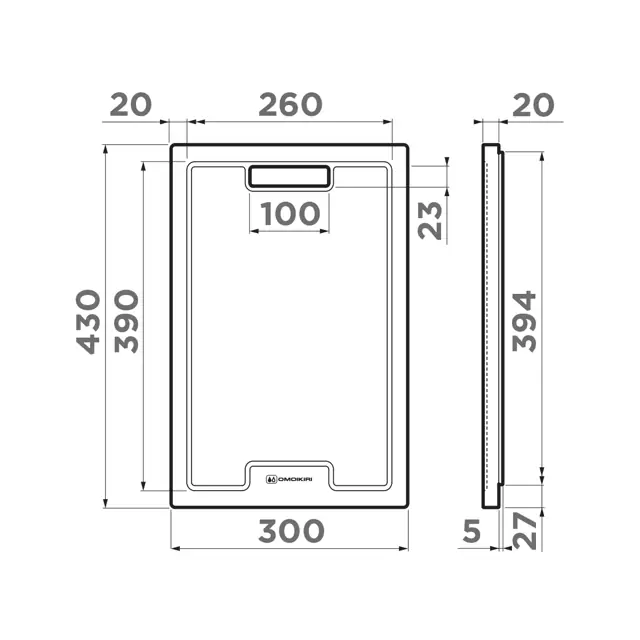 Omoikiri CB-01-WOOD.2