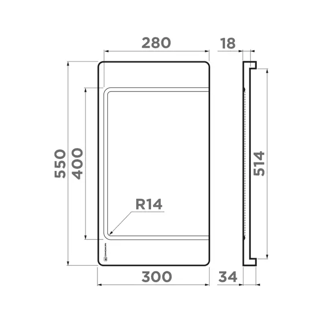 Omoikiri CB-04-WOOD-L.3