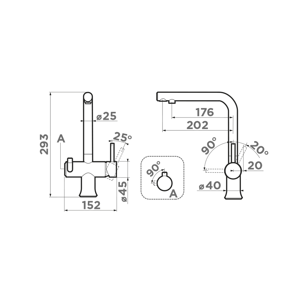 Схема встраивания Omoikiri Hotaru