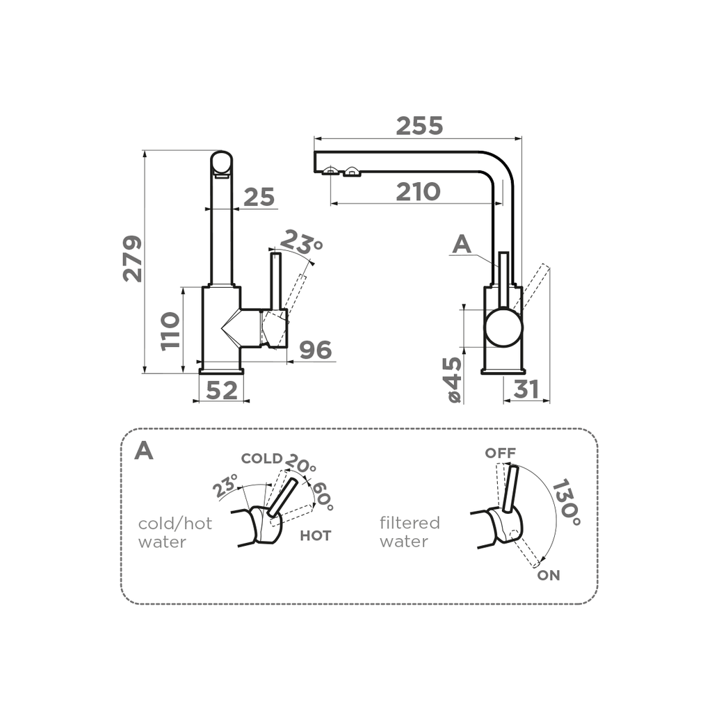 Схема встраивания Omoikiri Nakagawa 2 PLUS