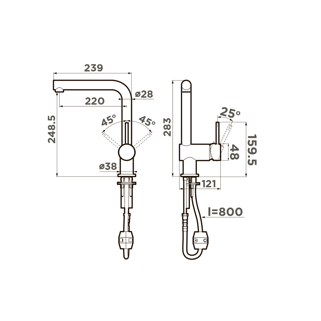 Схема встраивания Omoikiri Tanigawa-SB