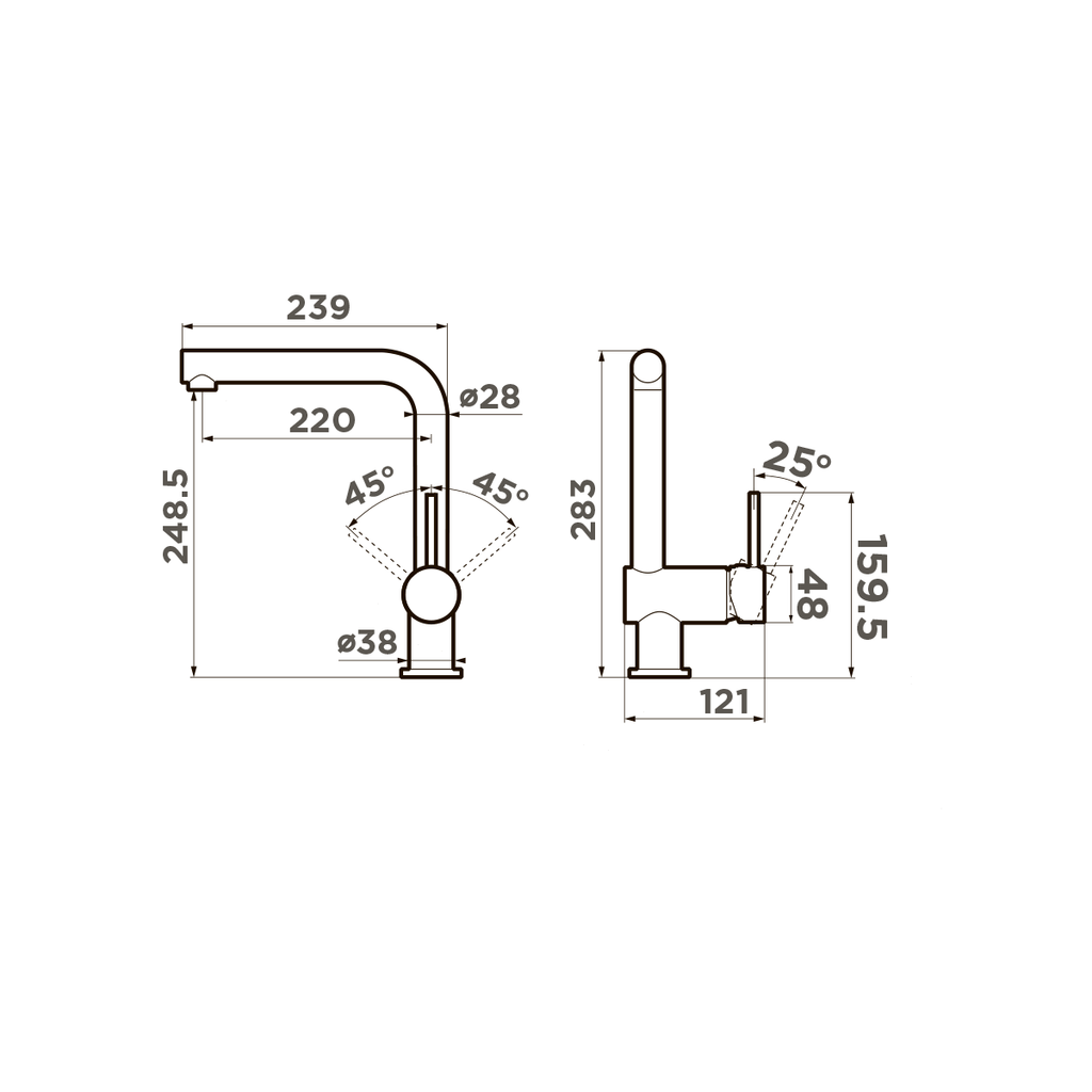 Схема встраивания Omoikiri Tanigawa